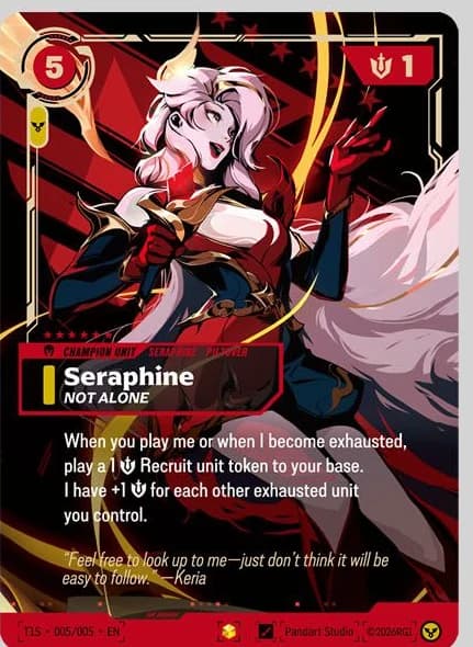 Keria의 세라핀 — Seraphine, Not Alone (T1S-005/005)